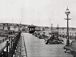 Click to view image Swanage Victorian Piers