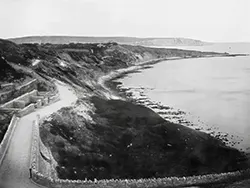 Click to view image Towards Swanage from Durlston Castle