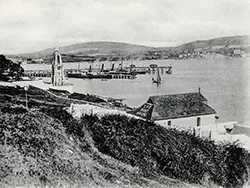 Click to view image Lifeboat Station and Paddle steamers