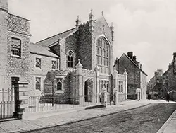 Click to view image Swanage Congregational Church and High Street