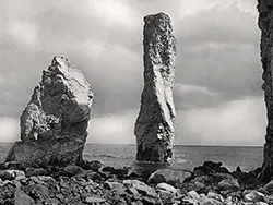 Click to view image Old Harry Rocks at low tide