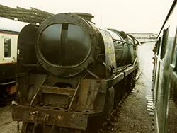 Rusty train at Swanage Railway - Ref: VS2488