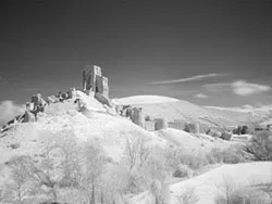 Click to view image Corfe Castle Infared