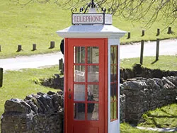 Click to view image Old telephone box