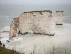 Click to view image Old Harry Rocks sea damage