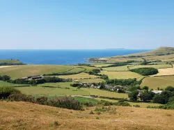 Click to view image Kimmeridge Village and Bay