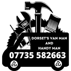 Dorset van man and handy man logo 
