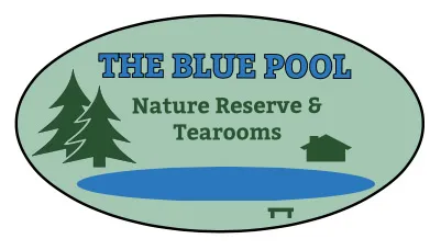 Logo for The Blue Pool Nature Reserve & Tearooms