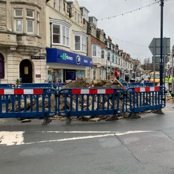 Traffic Island removal