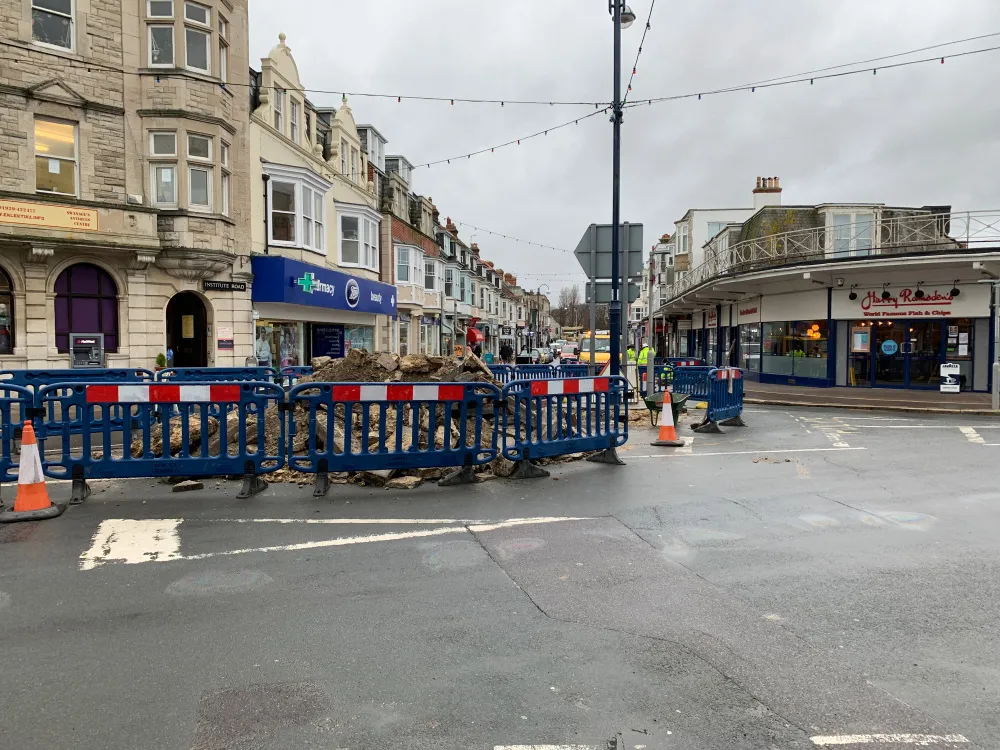 Traffic Island removal