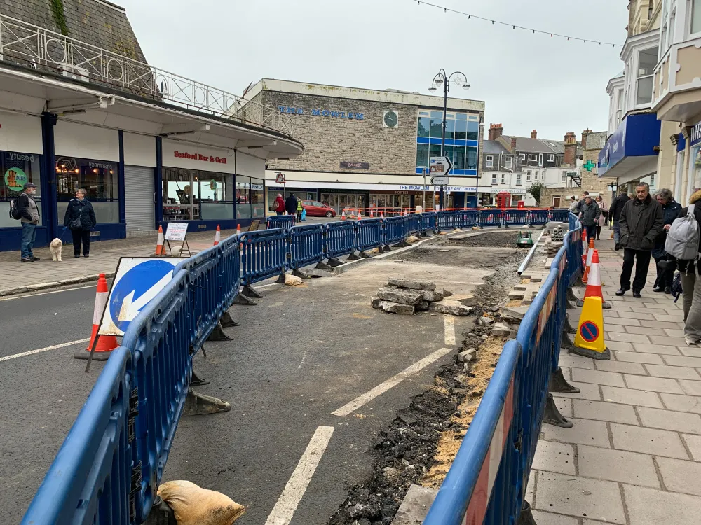 Traffic Island removal