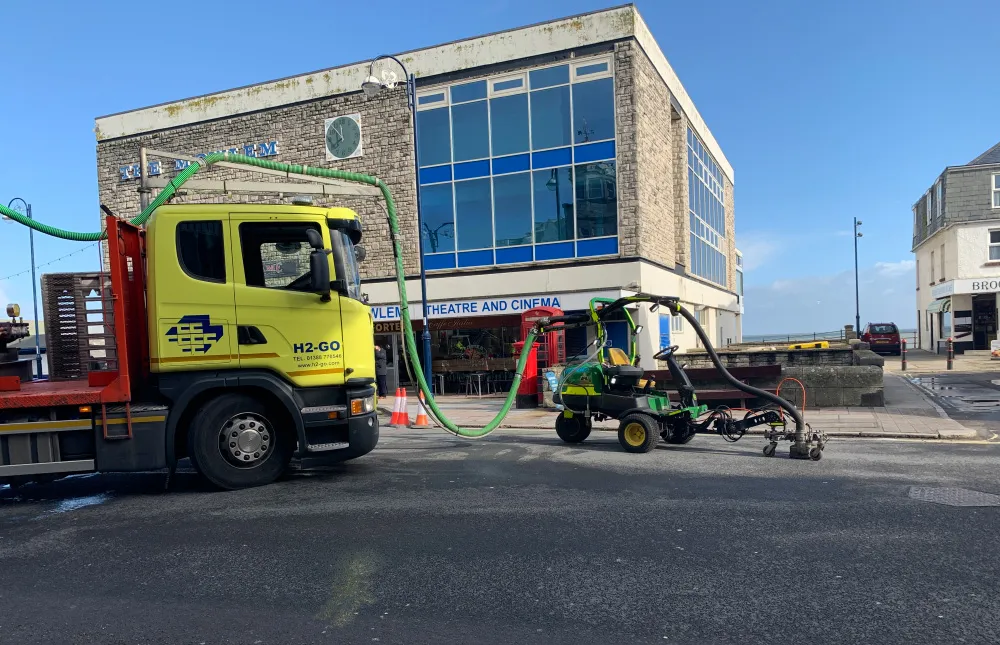 Traffic Island removal