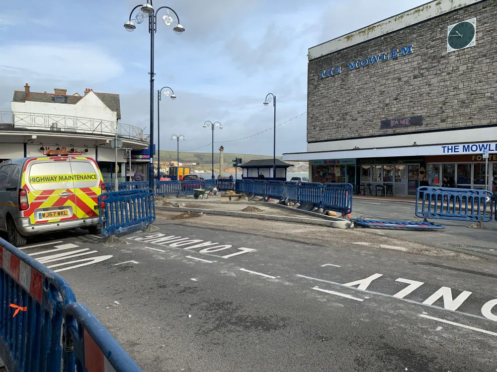 Traffic Island building