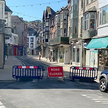 New Pavements in Institute Road