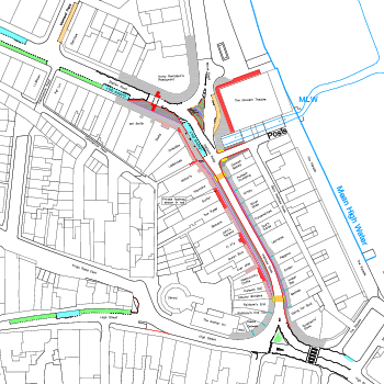 Map of changes