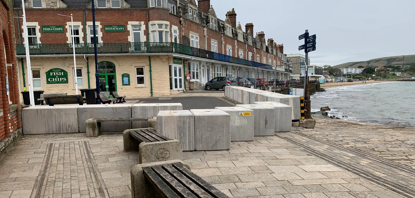 Town Square sea defences
