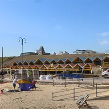 Work on the seafront
