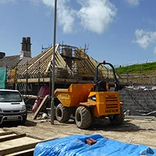 Work on the seafront