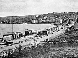 Click to view image Shore Road in the 1800s