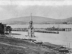 Click to view image The Wellington Clock Tower and Piers