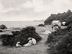 Studland Tea Room and Buildings in the Virtual Swanage Gallery