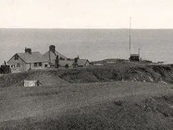 Click to view image Peveril point radio mast and hotel