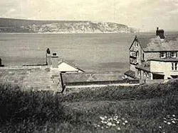 Click to view image Swanage Bay with Hotel and Tea room