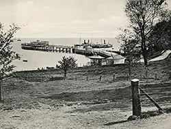 Click to view image Swanage Piers and Paddle Steamers