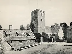 Click to view image St Marys Church and Church Hill Cottages
