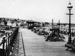 Click to view image Swanage Victorian Pier