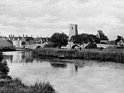 Click to view image Wareham Bridge and River Frome