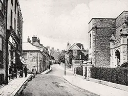 Click to view image Swanage High Street and Church Hill