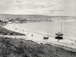 Click to view image Shore Road with Horse and Cart