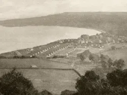Click to view image The Ballard Estate military barracks during WWI