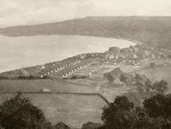 The Ballard Estate military barracks during WWI - Ref: VS2066