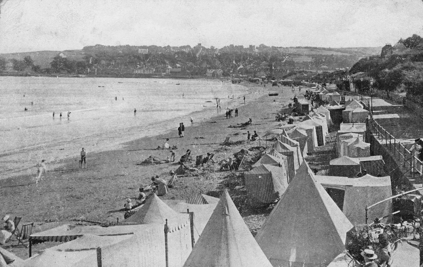 Tents on the beach