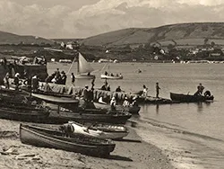 Hire Boats at the Quay 1920s - Ref: VS1992