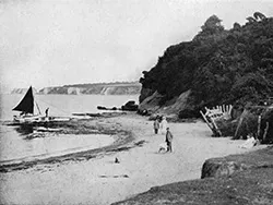 Click to view image Studland Beach and Boat