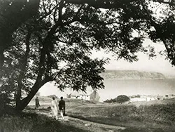 Click to view image The Bay from the Downs