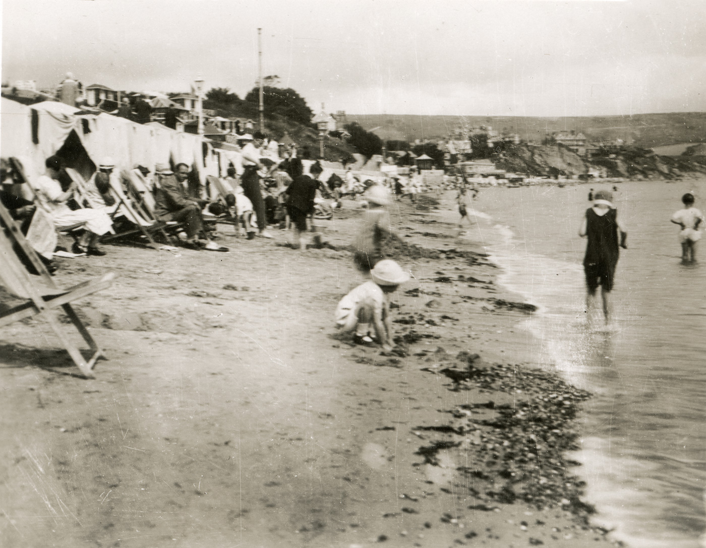 Children and Families on the Beach