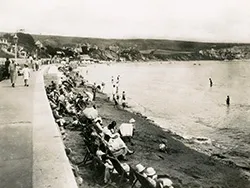 Click to view image Deckchairs on the Beach