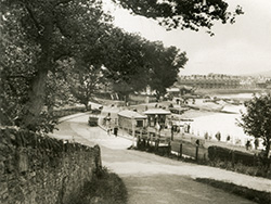 Click to view The Pier Entrance and Charabanc