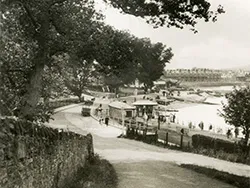 Click to view image The Pier Entrance and Charabanc