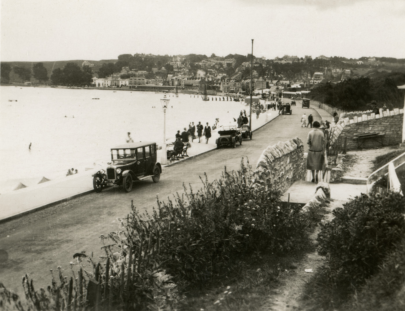 Shore Road and Cars in the 1920s