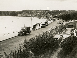 Click to view image Shore Road and Cars in the 1920s - 2261