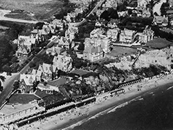 Click to view image North end of Shore Road from the air