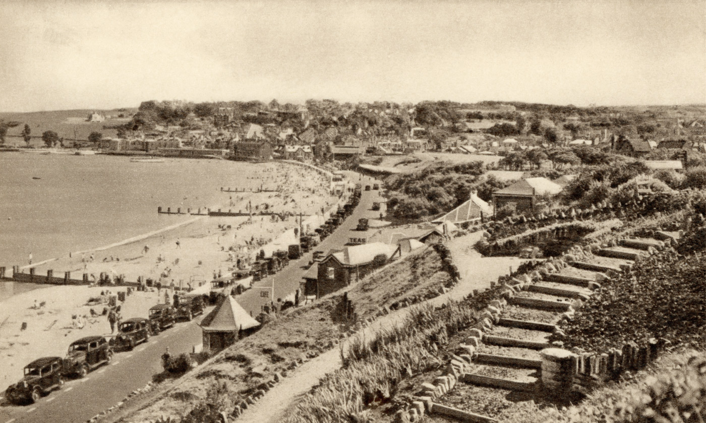 1930s Swanage Seafront from the north.