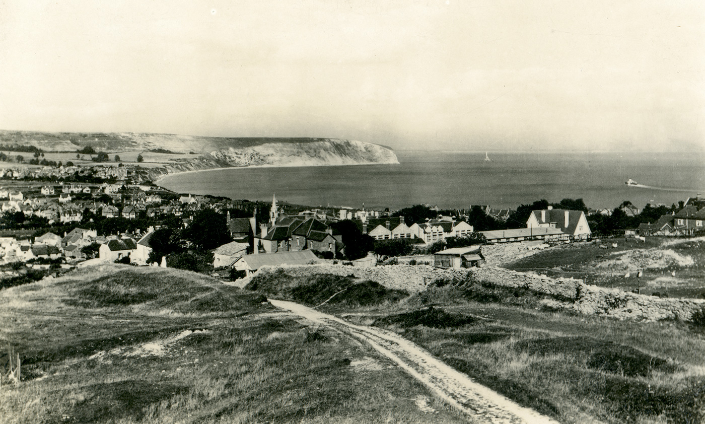 Swanage from Townsend Road in the 1930s