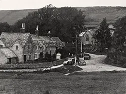 Click to view image Tyneham Village and Post Office