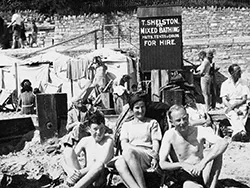 Click to view image Family on the beach